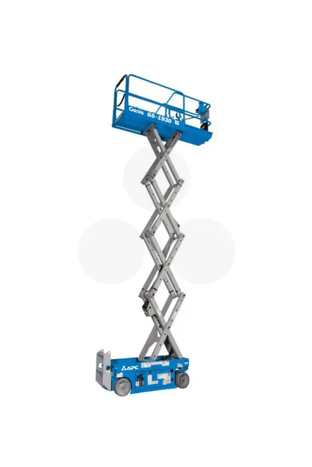 PLATAFORMA ELEVATÓRIA TIPO TESOURA GENIE GS-1932M-ALTURADE TRABALHO 8M