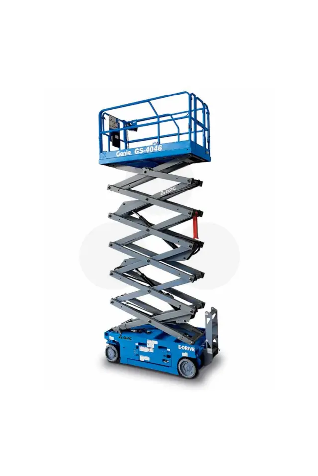 PLATAFORMA ELEVATÓRIA TIPO TESOURA GENIE GS-4046-ALTURA DE TRABALHO 14M