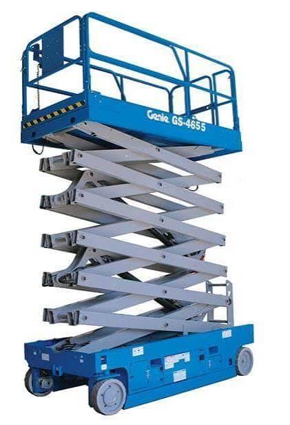 PLATAFORMA ELEVATÓRIA TIPO TESOURA GENIE GS-4655E-ALTURA DE TRABALHO 16M