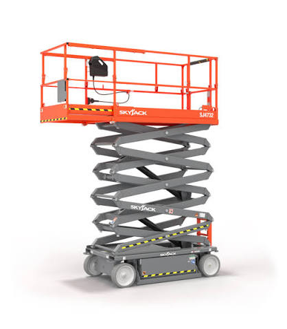 PLATAFORMA ELEVATÓRIA TIPO TESOURA SKYJACK SJ4732-ALTURA DETRABALHO 12M